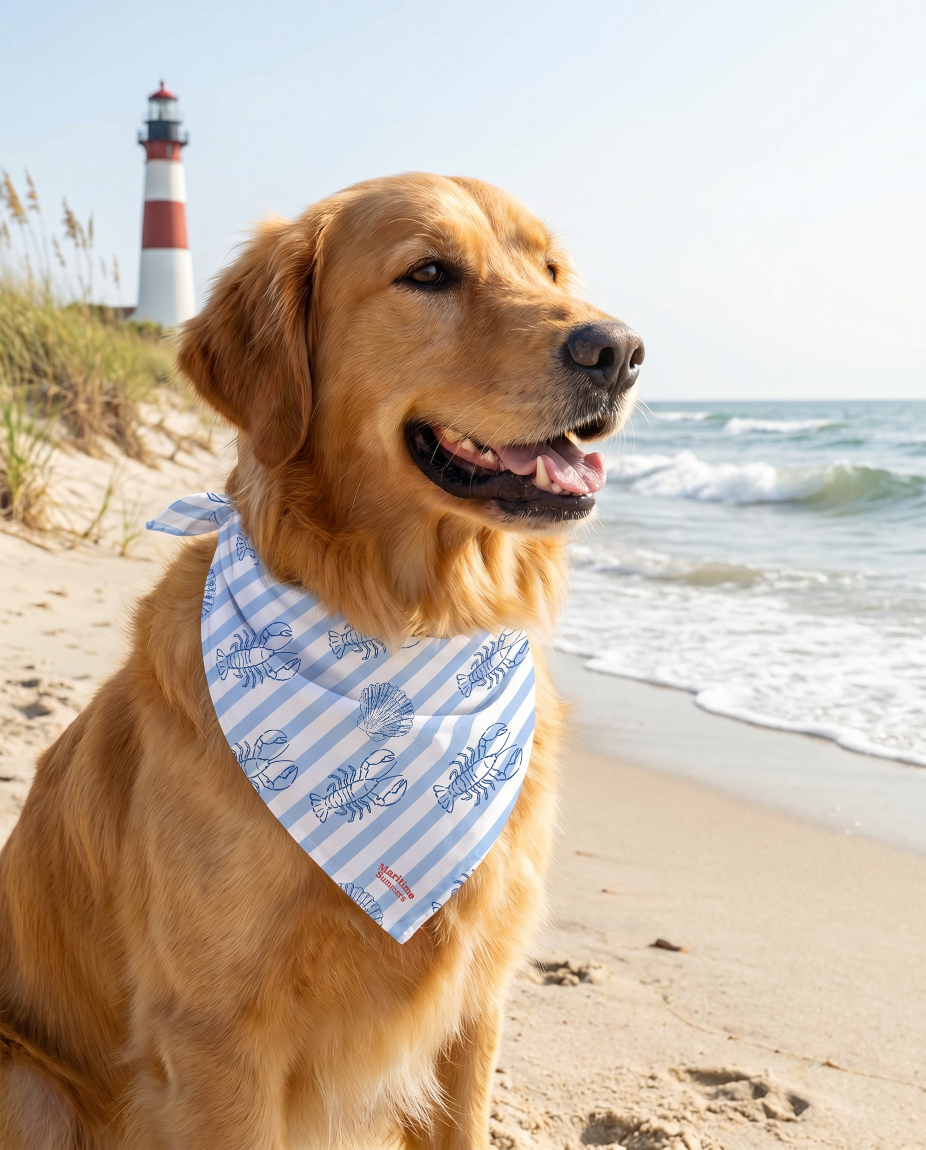 Seaside All-over print bandana