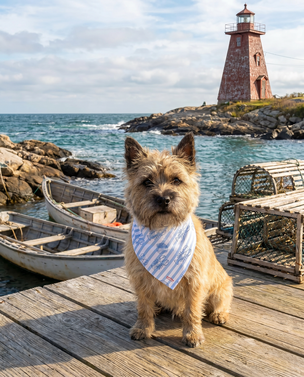 Seaside All-over print bandana